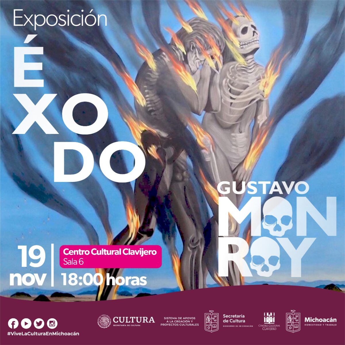 No te pierdas la expo Éxodo en el Clavijero