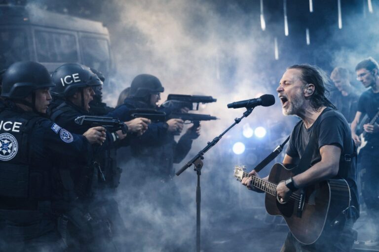El ICE no ha retirado el video que enfureció a Radiohead Radiohead