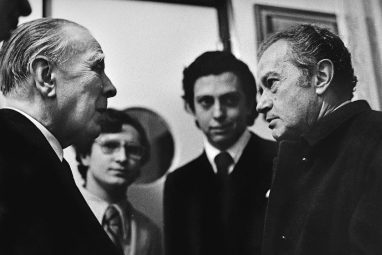 El insólito encuentro de Juan Rulfo con Jorge Luis Borges Borges y Rulfo